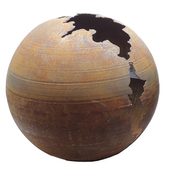 Articoli ferro finitura ruggine-Piante, Fiori e Paraventi