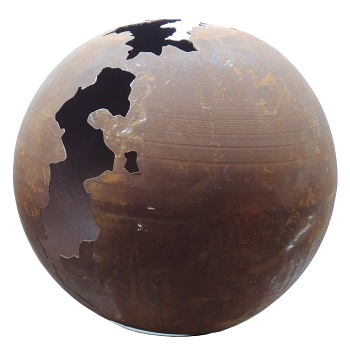 Articoli ferro finitura ruggine-Piante, Fiori e Paraventi