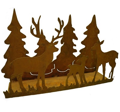 Articoli Ferro Ruggine- Montagna e Natale