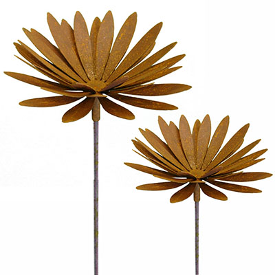 Articoli ferro finitura ruggine-Piante, Fiori e Paraventi