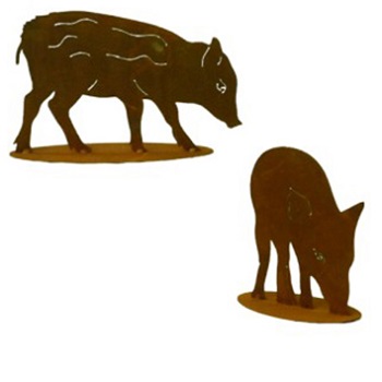 Articoli ferro finitura ruggine-Piante, Fiori e Paraventi