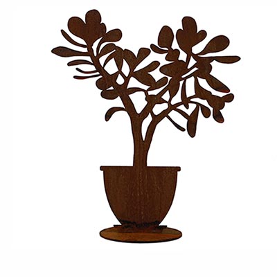 Articoli ferro finitura ruggine-Piante, Fiori e Paraventi