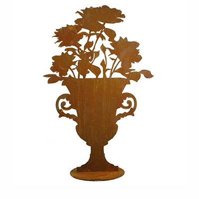 Articoli ferro finitura ruggine-Piante, Fiori e Paraventi