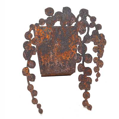 Articoli ferro finitura ruggine-Piante, Fiori e Paraventi