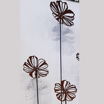 Articoli ferro finitura ruggine-Piante, Fiori e Paraventi