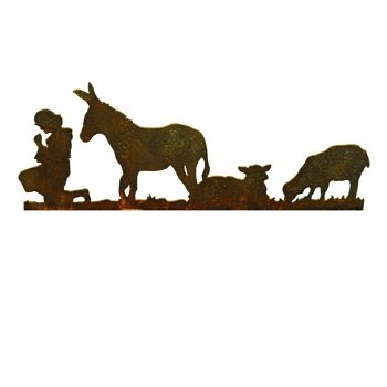 Articoli ferro finitura ruggine-Piante, Fiori e Paraventi