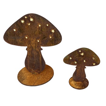 Articoli ferro finitura ruggine-Piante, Fiori e Paraventi