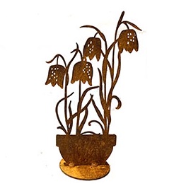 Articoli ferro finitura ruggine-Piante, Fiori e Paraventi