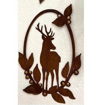 Articoli Ferro Ruggine- Montagna e Natale
