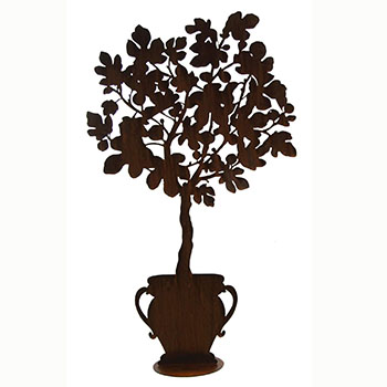 Articoli ferro finitura ruggine-Piante, Fiori e Paraventi