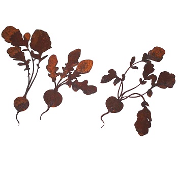 Articoli ferro finitura ruggine-Piante, Fiori e Paraventi