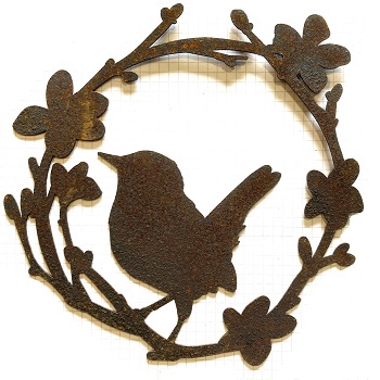 Articoli Ferro Ruggine- Uccelli, insetti, anfibi