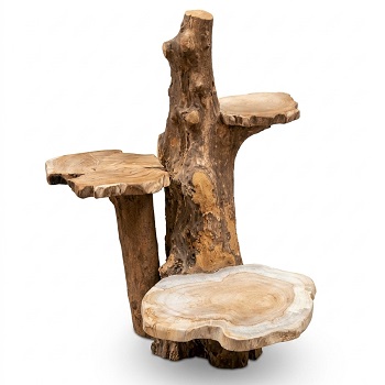 Legno naturale- tavolini, sgabelli, consolle