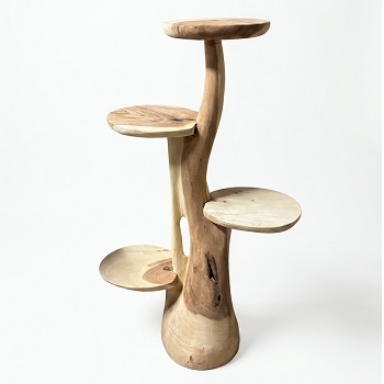 Legno naturale- tavolini, sgabelli, consolle