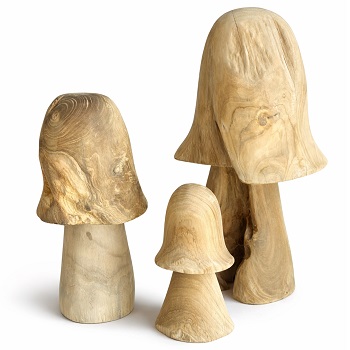 Legno naturale- ciotole, taglieri, sfere