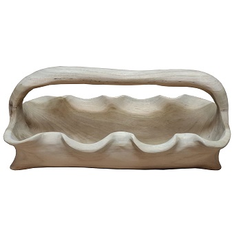 Legno naturale- ciotole, taglieri, sfere