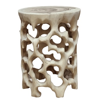 Legno naturale- tavolini, sgabelli, consolle