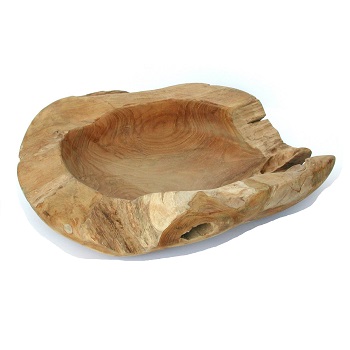 Legno naturale- ciotole, taglieri, sfere