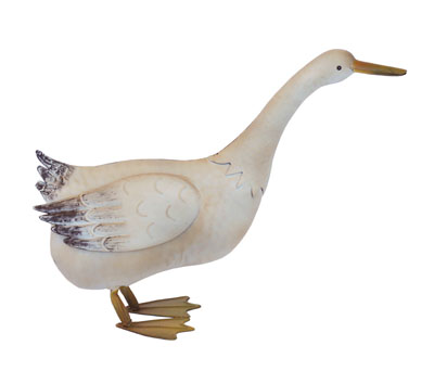 Animali e soggetti in metallo dipinto