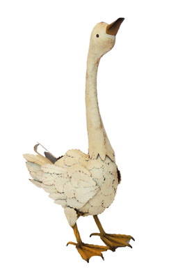 Animali e soggetti in metallo dipinto