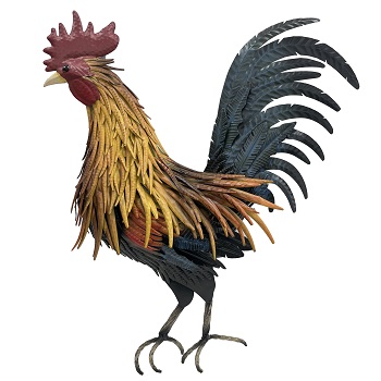 Animali e soggetti in metallo dipinto