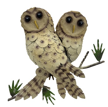 Animali e soggetti in metallo dipinto