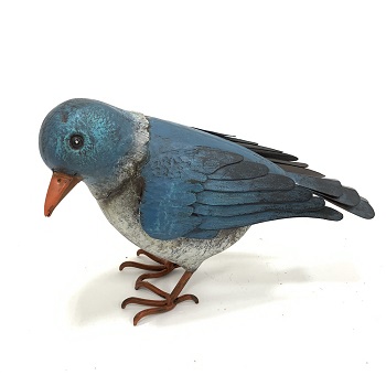 Animali e soggetti in metallo dipinto