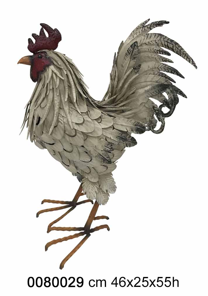 Animali e soggetti in metallo dipinto