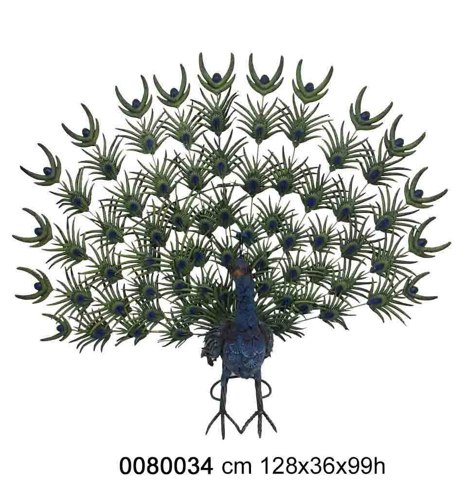 Animali e soggetti in metallo dipinto