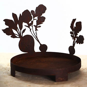 Articoli ferro finitura ruggine-Piante, Fiori e Paraventi