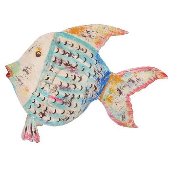 Animali e soggetti in metallo dipinto