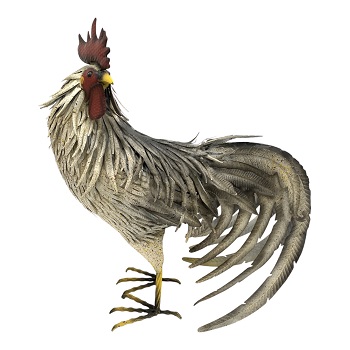 Animali e soggetti in metallo dipinto